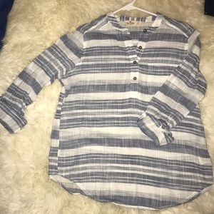 Hollister Striped Blouse